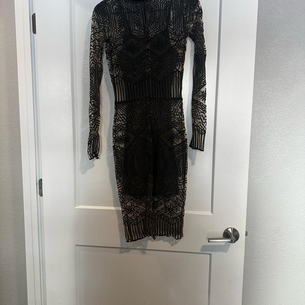 Black Lace Dress